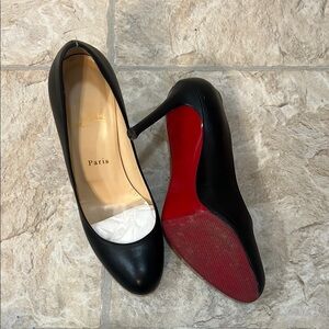 Christian Louboutin Black Stiletto Heels